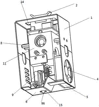 Printing head modular design based on 3D printer