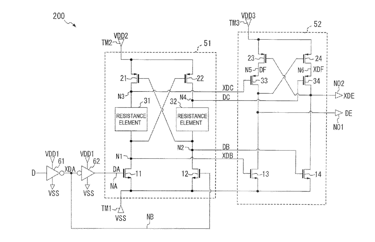 Level shift circuit and display driver