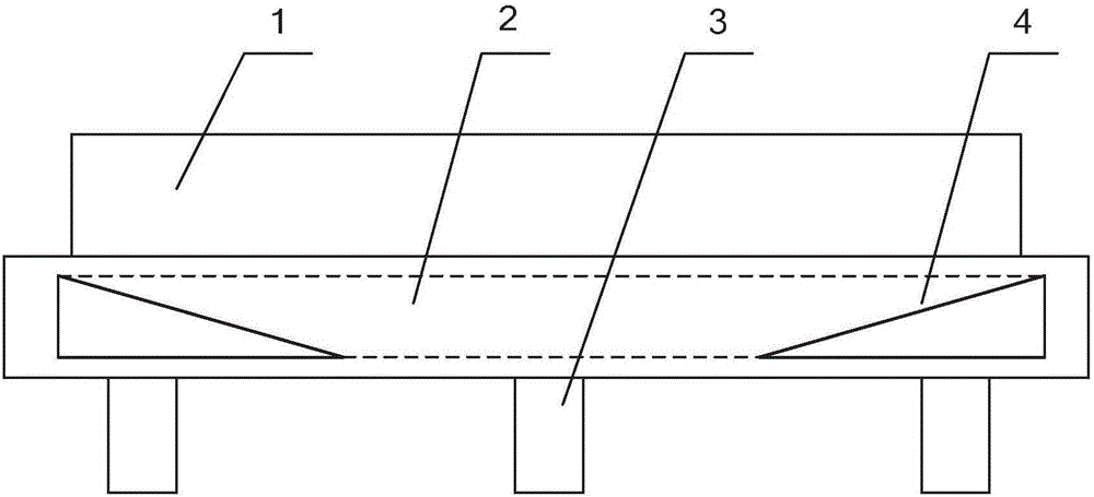 Target back plate for magnetron sputtering and magnetron sputtering device