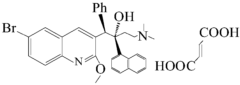 Method for preparing (1R, 2S)-bedaquiline and (1S, 2R)-bedaquiline