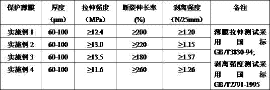 Manufacturing method of heat-shrinkable self-adhesive vacuum plating protective film