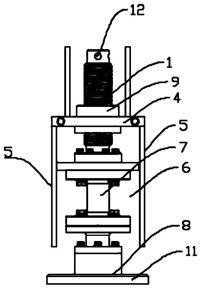 Weighing device and horizontal type cement bin