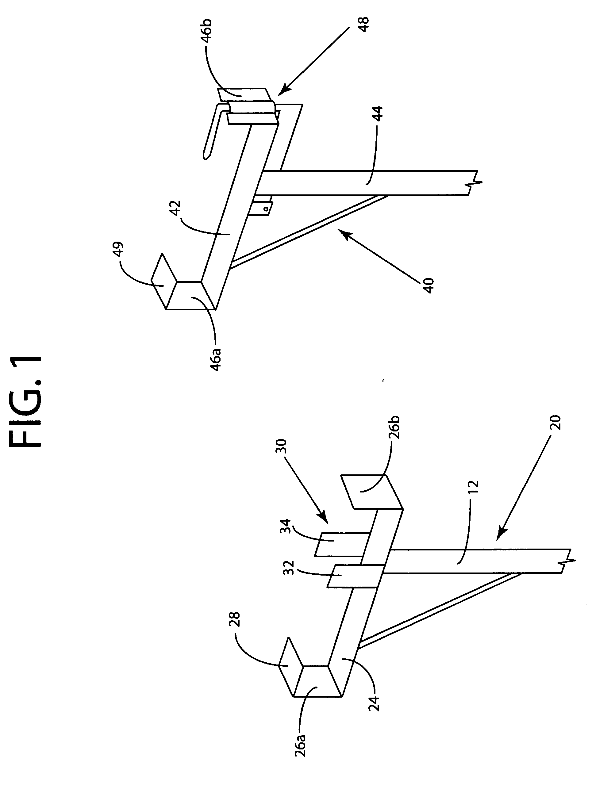 Ladder securing device