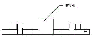 Automatic detection device for dust baffle production and working method