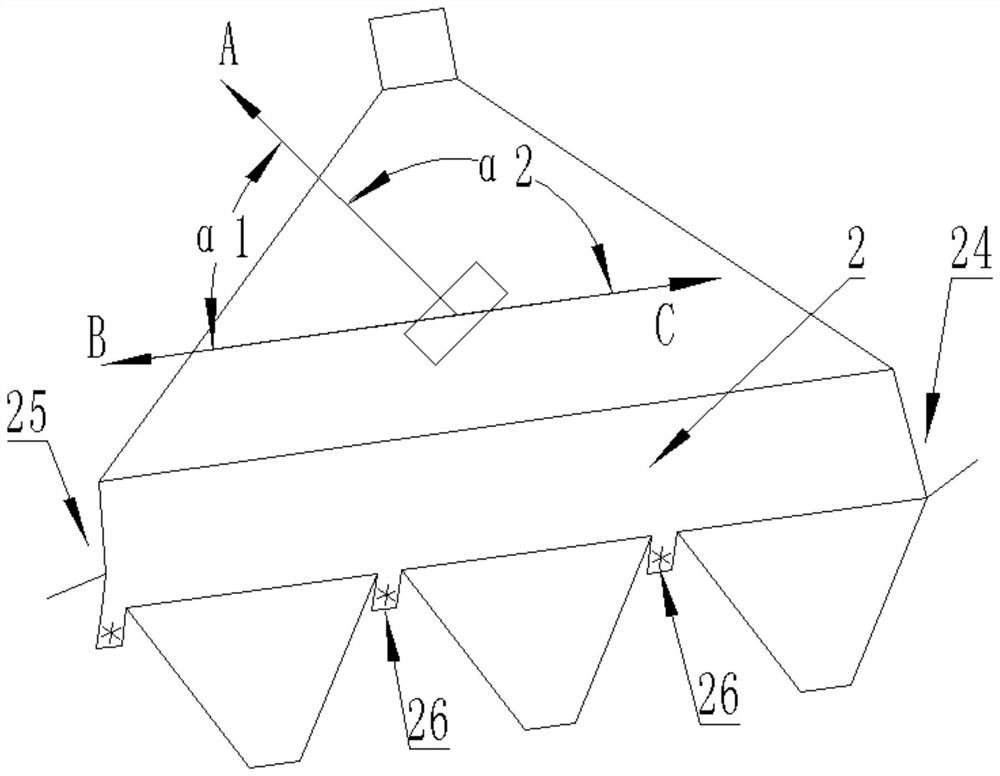 Airflow sorting machine and multi-product material sorting method