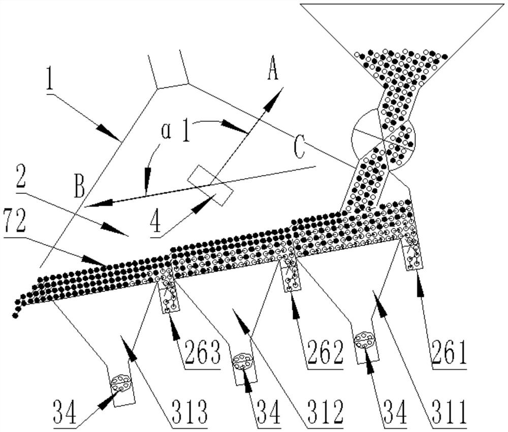 Airflow sorting machine and multi-product material sorting method