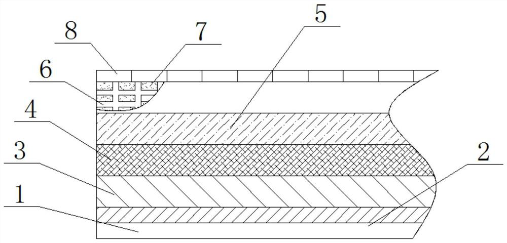 Roof heat preservation and waterproof structure and construction method thereof