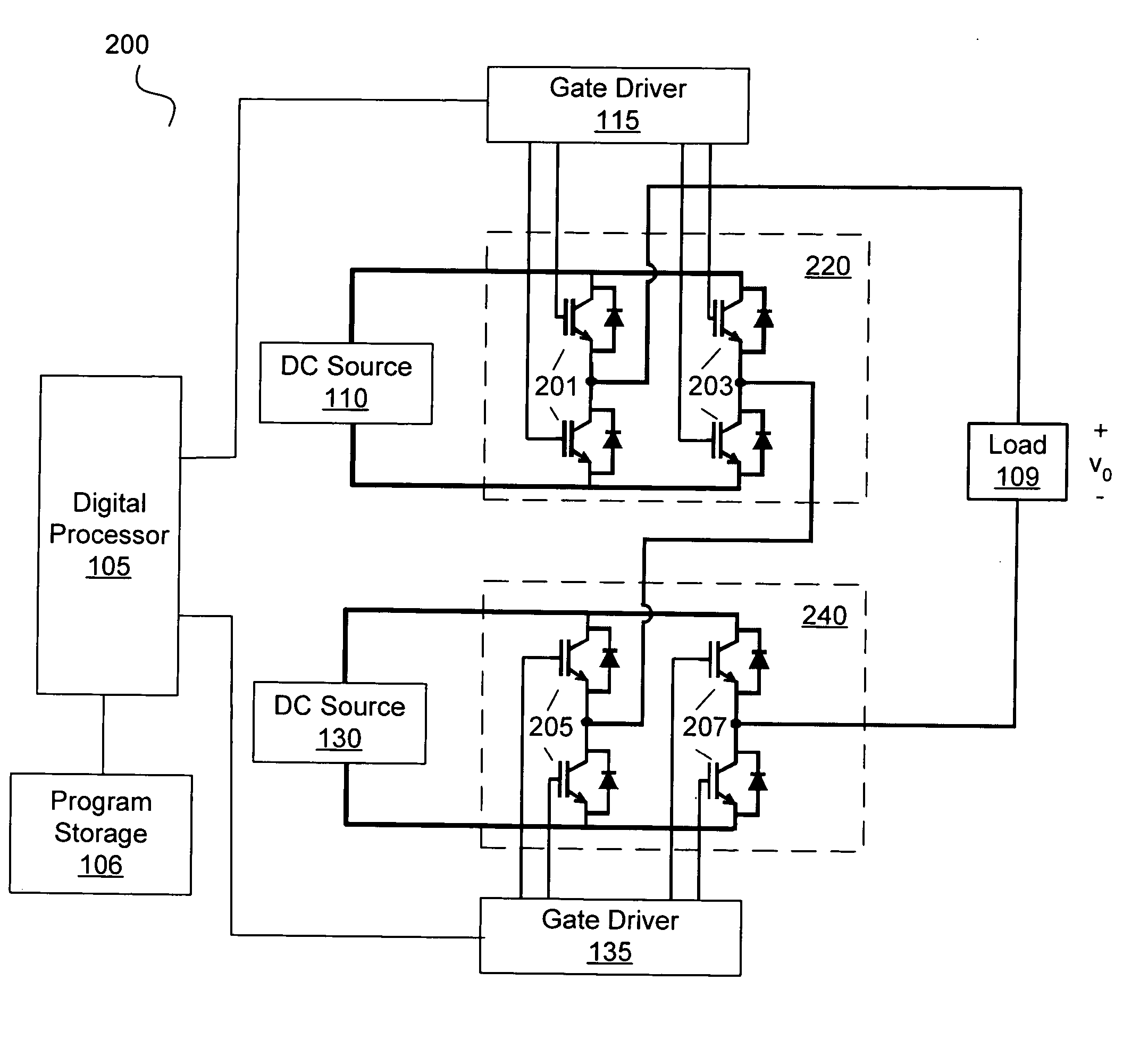 Methods and systems for simultaneous multiple frequency voltage generation