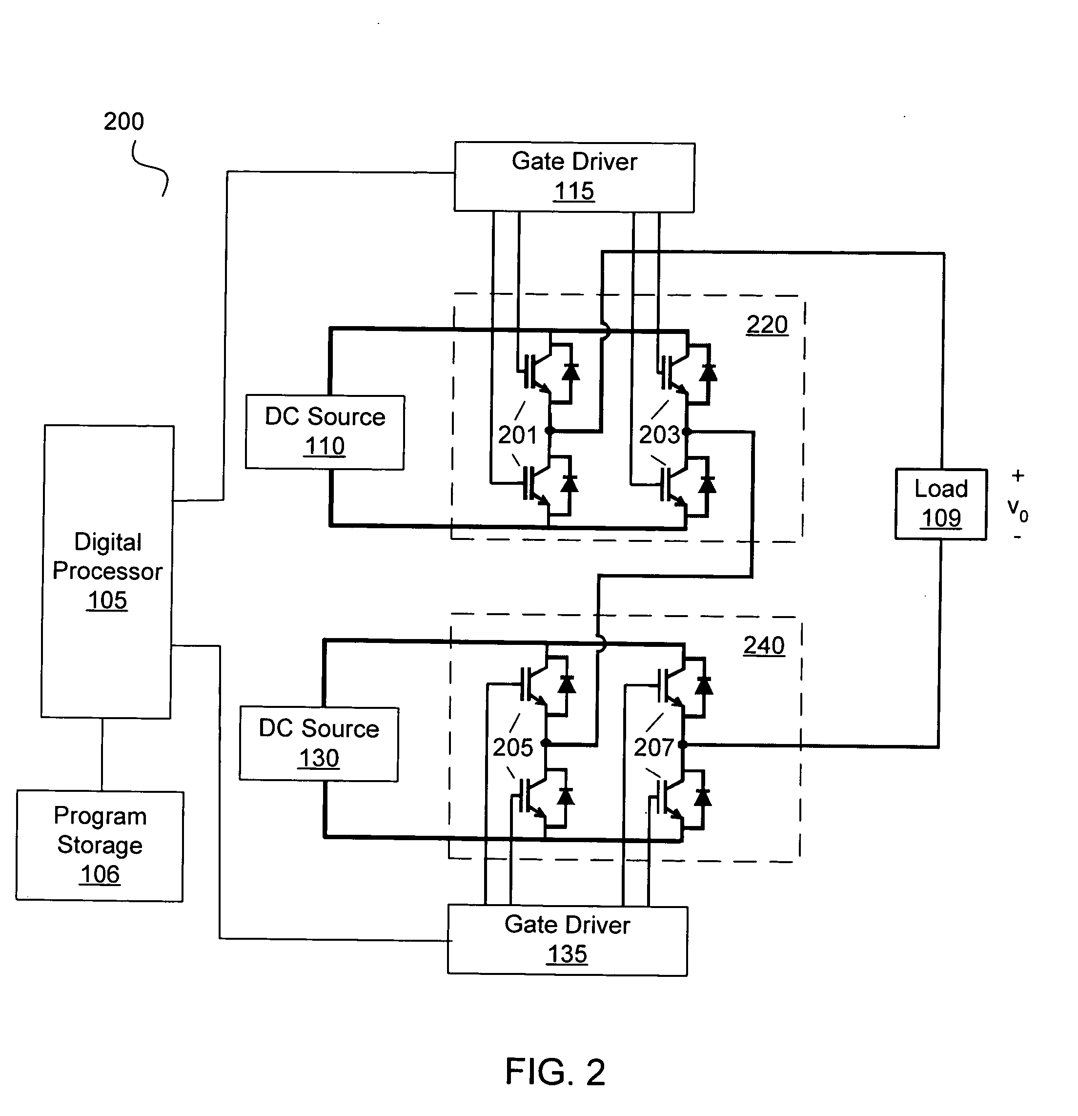 Methods and systems for simultaneous multiple frequency voltage generation