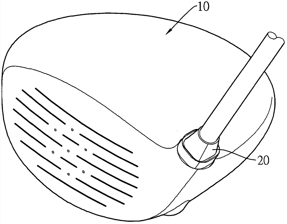 Golf club head with replaceable assembly