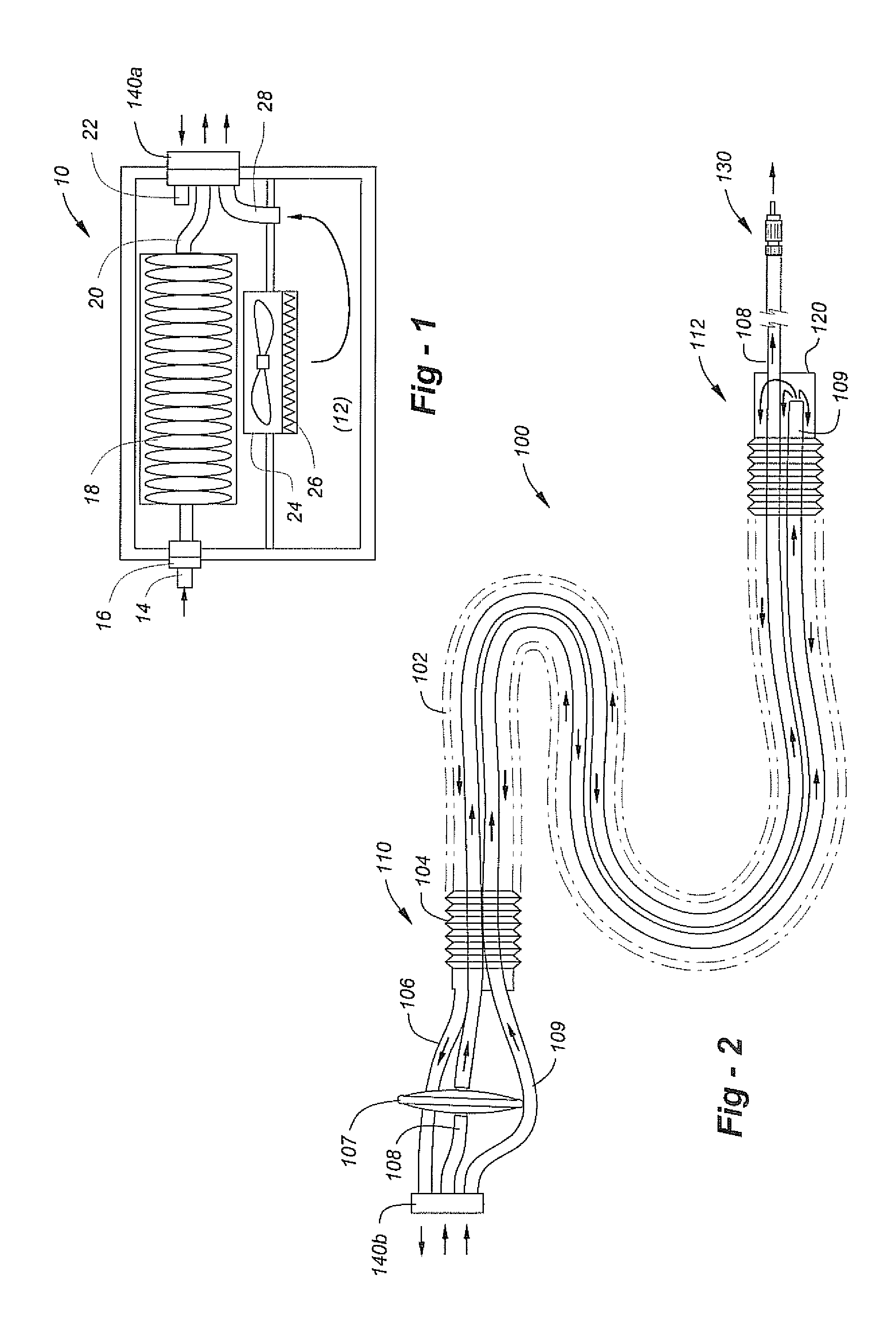 Insufflation gas heater system and tubing for use therewith