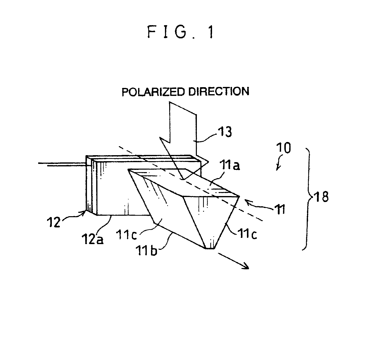 Information write/read head including an optical slit having a light emitting section whose width is shorter than a light beam diffraction limit