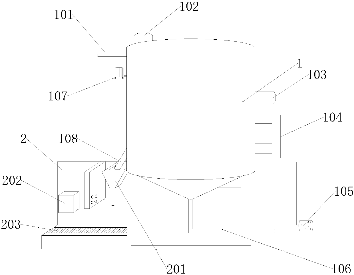 Rice cleaning and packaging equipment