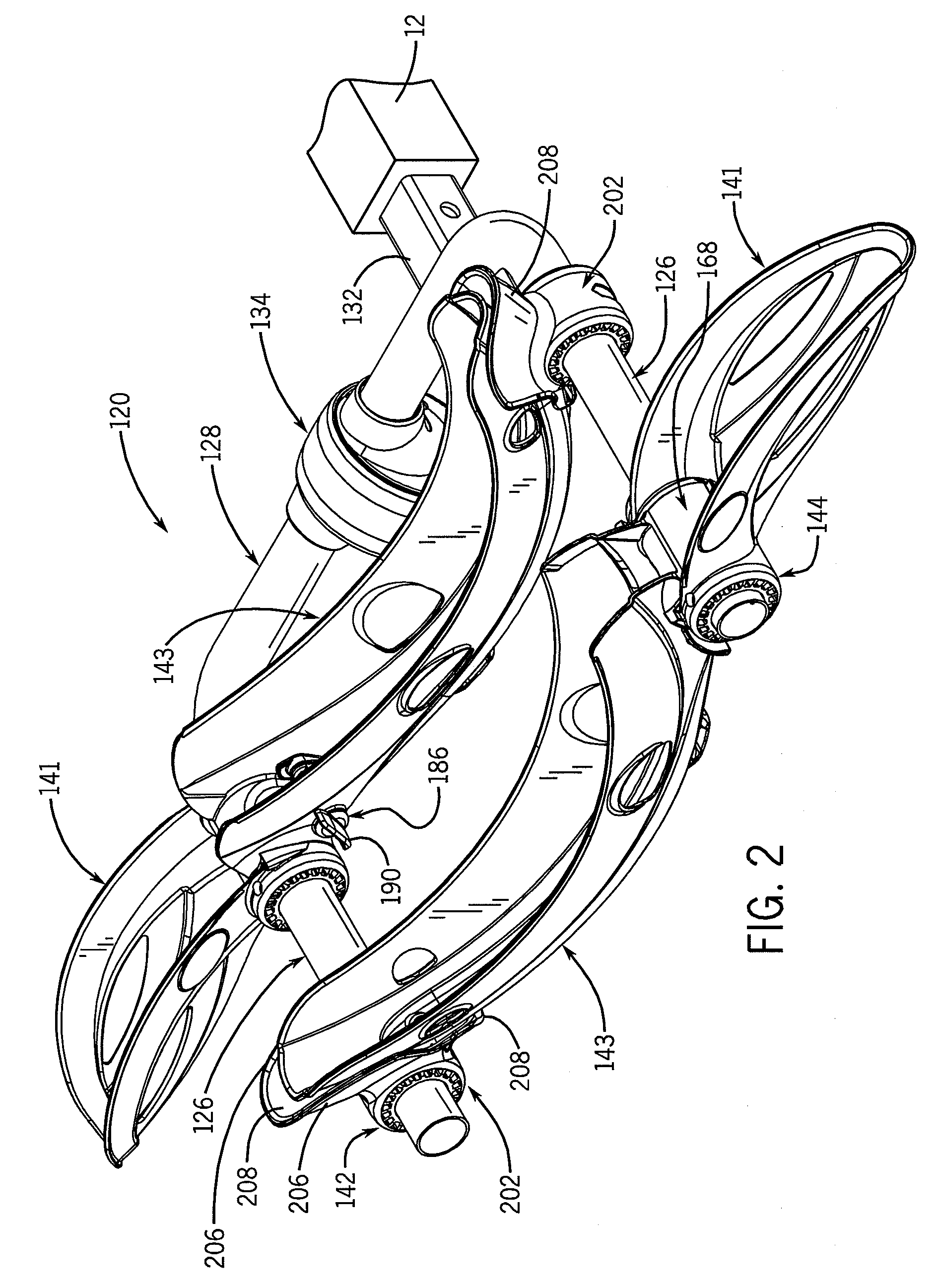 Bicycle support with pivoting wheel engagement member