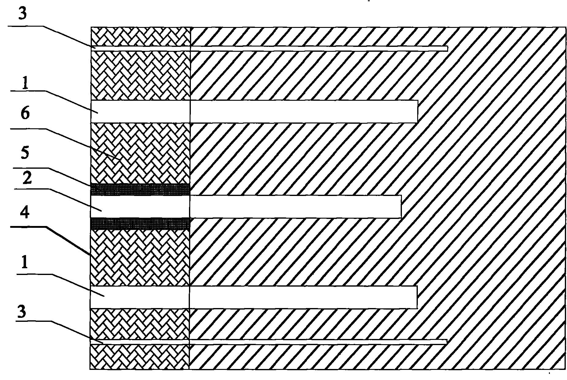 Method for draining gas by heating coal bed through drilling