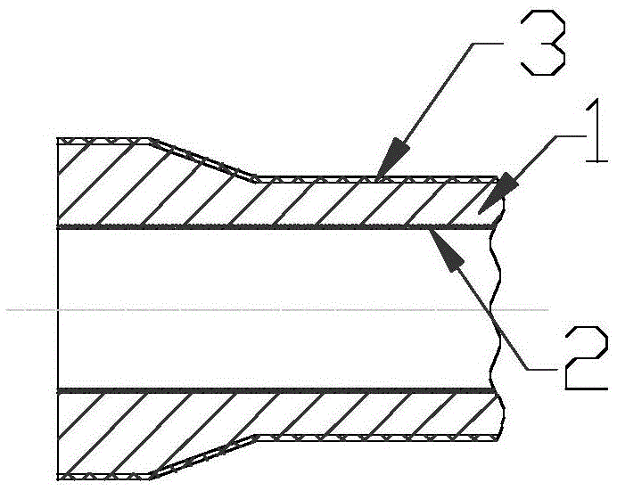 High-precision antiseptic wear-resisting oil tube and manufacturing method thereof