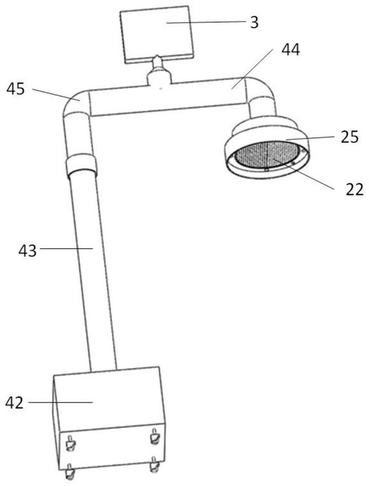 A corneal cross-linking device that can realize personalized treatment