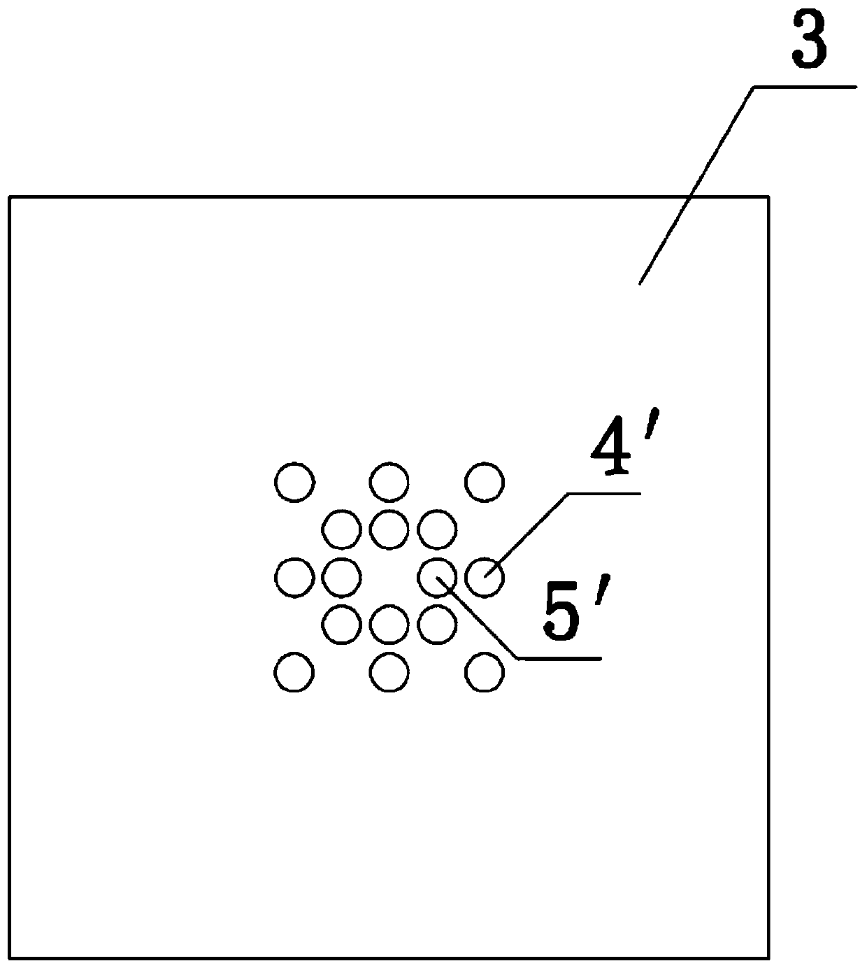 A device for uniformly depositing cvdzns bulk materials on both sides