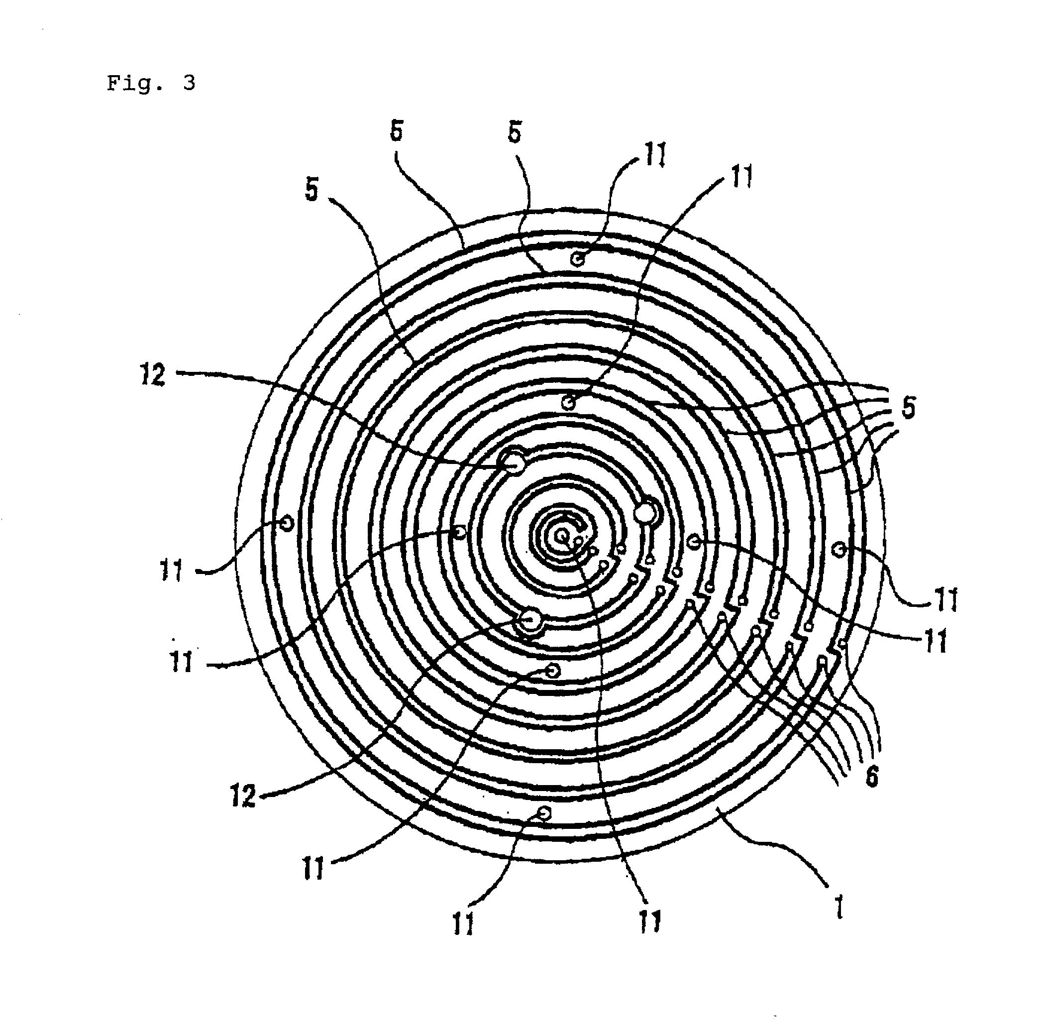 Ceramic board for apparatuses for semiconductor manufacture and inspection