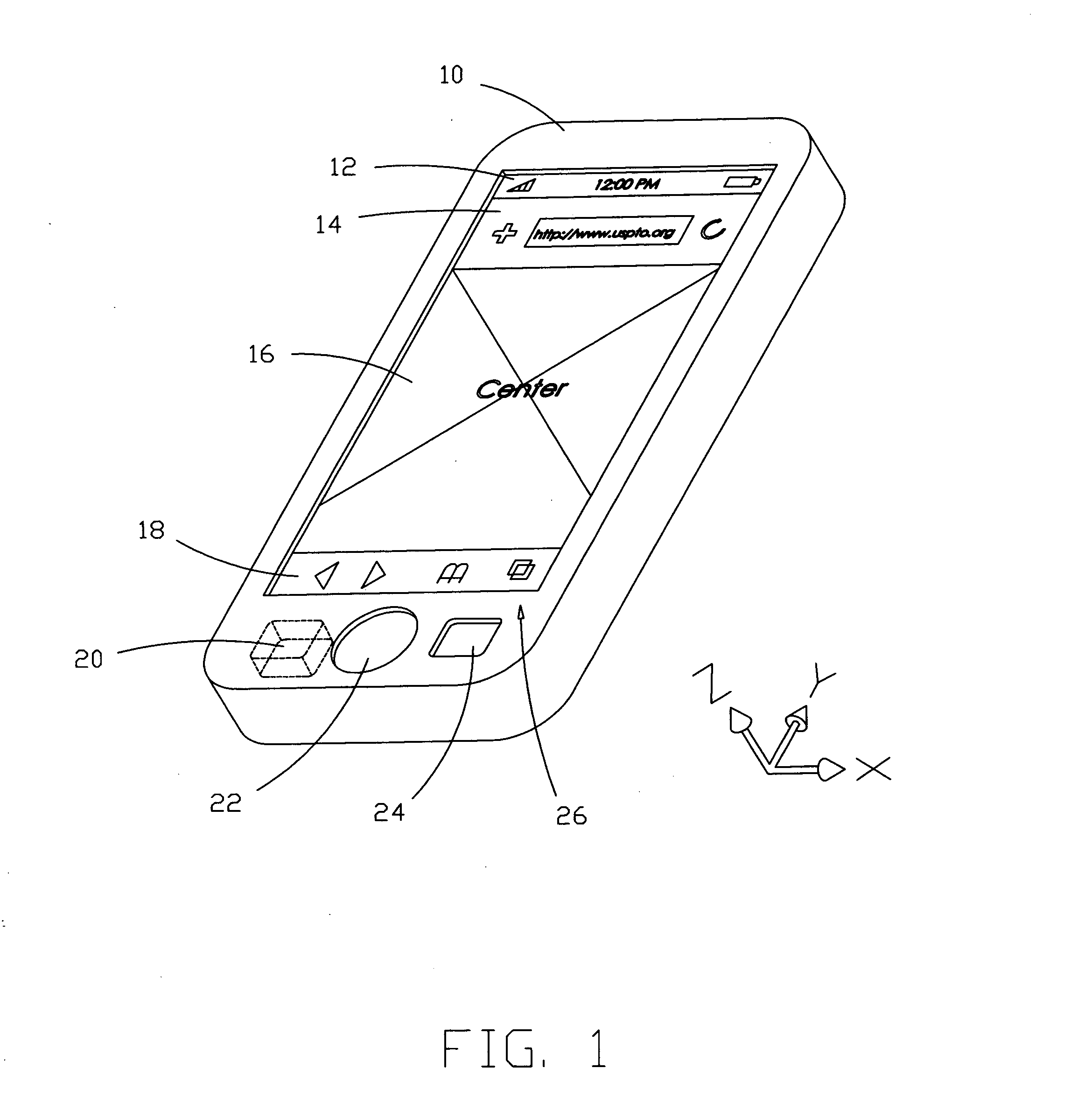 Scrolling and zooming of a portable device display with device motion