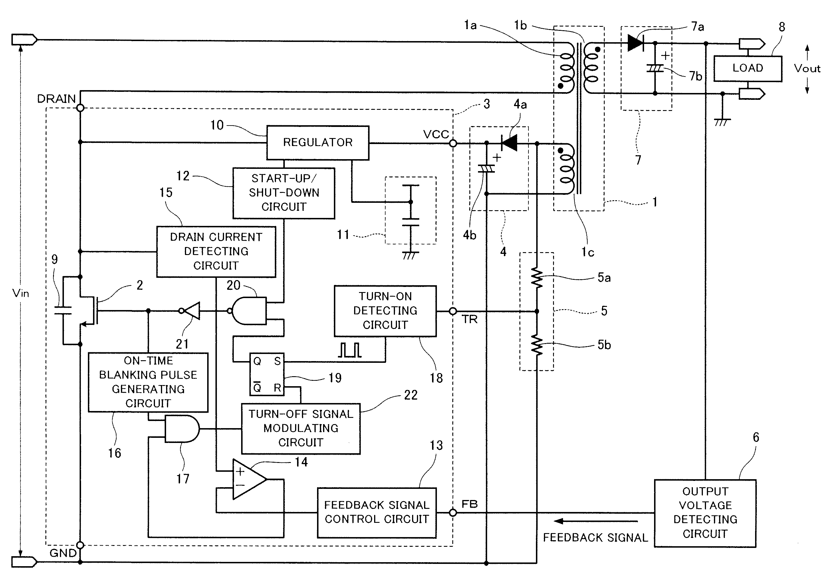 Energy transfer device and energy transfer control semiconductor device