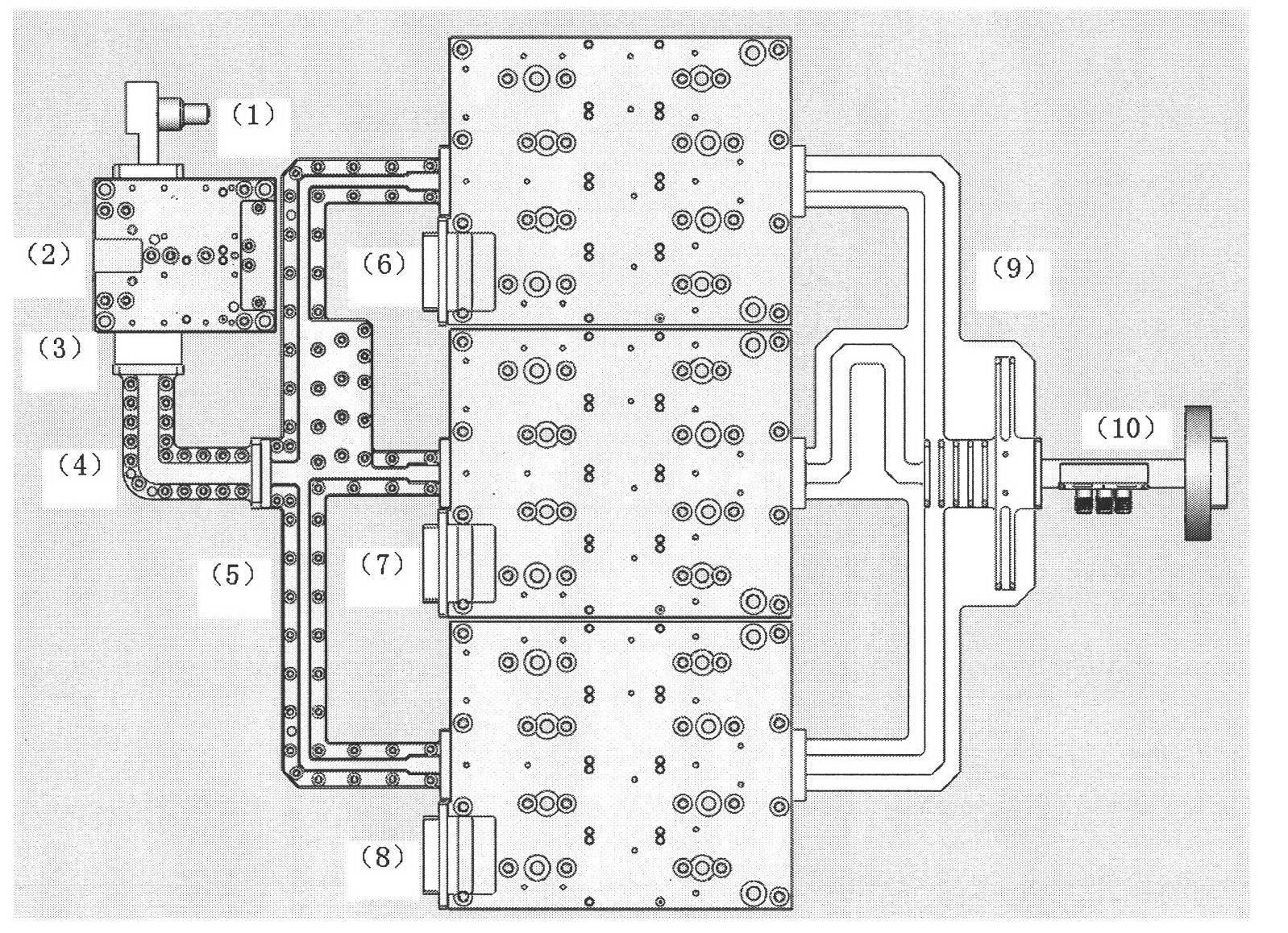 Ka frequency-band solid-state power amplifier