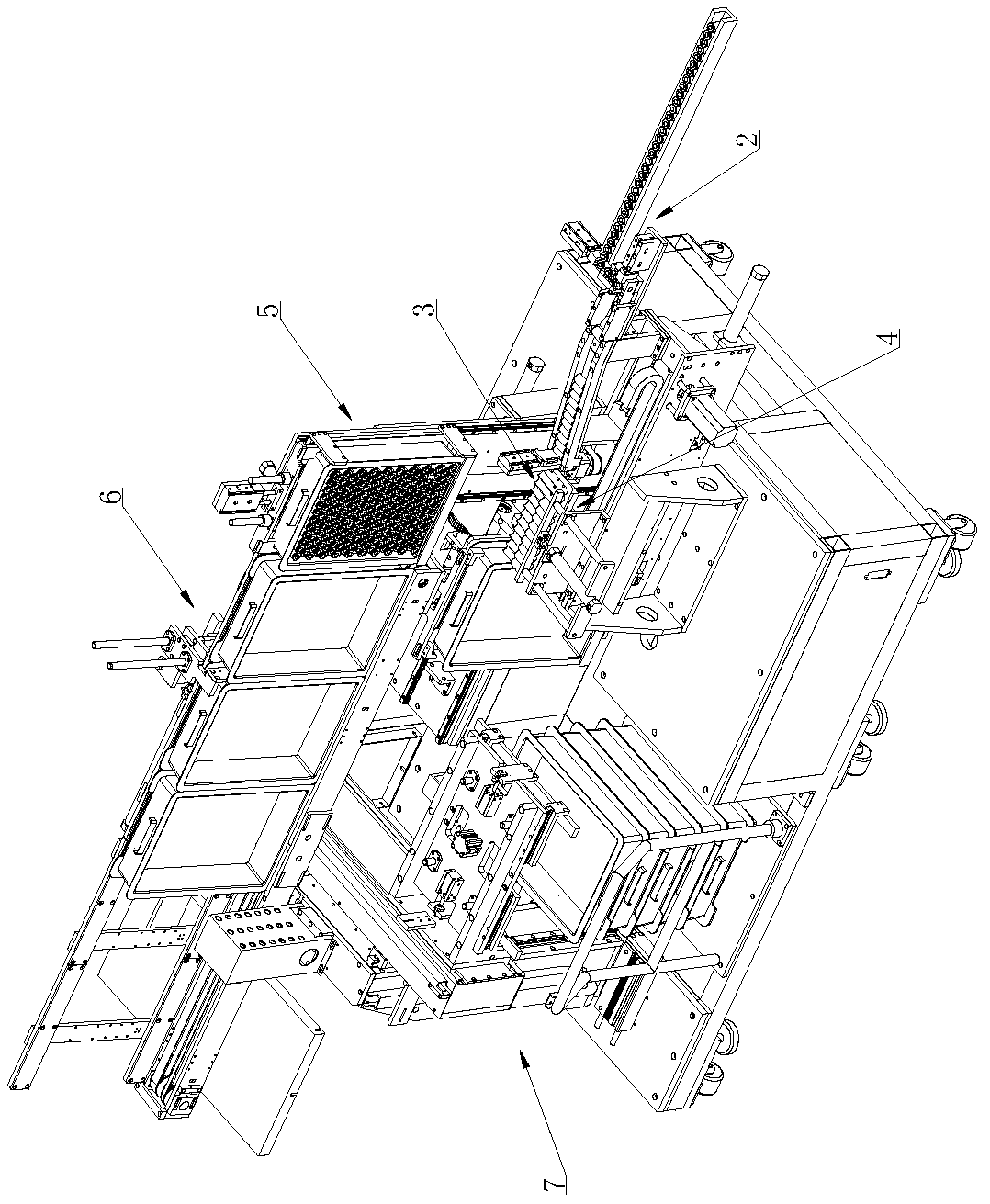 an automatic rewinding machine