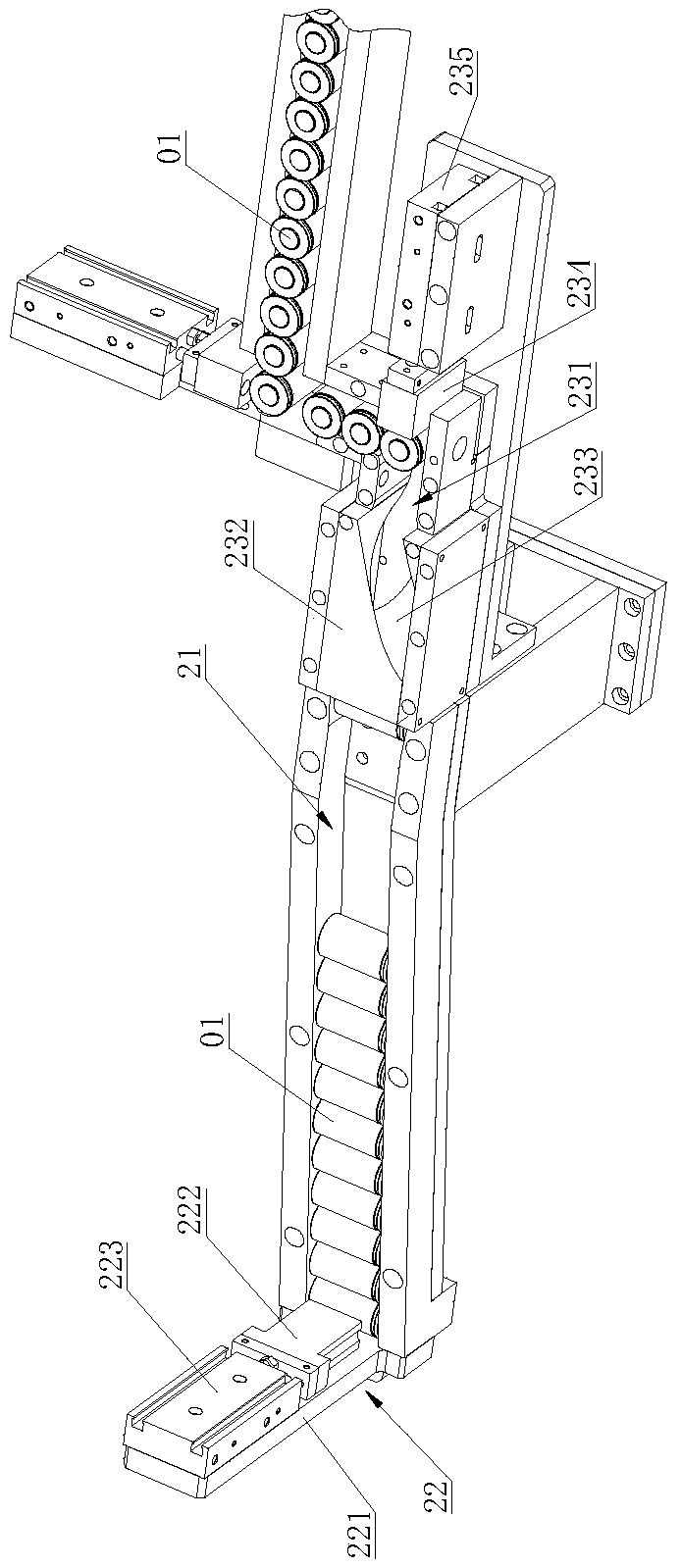 an automatic rewinding machine