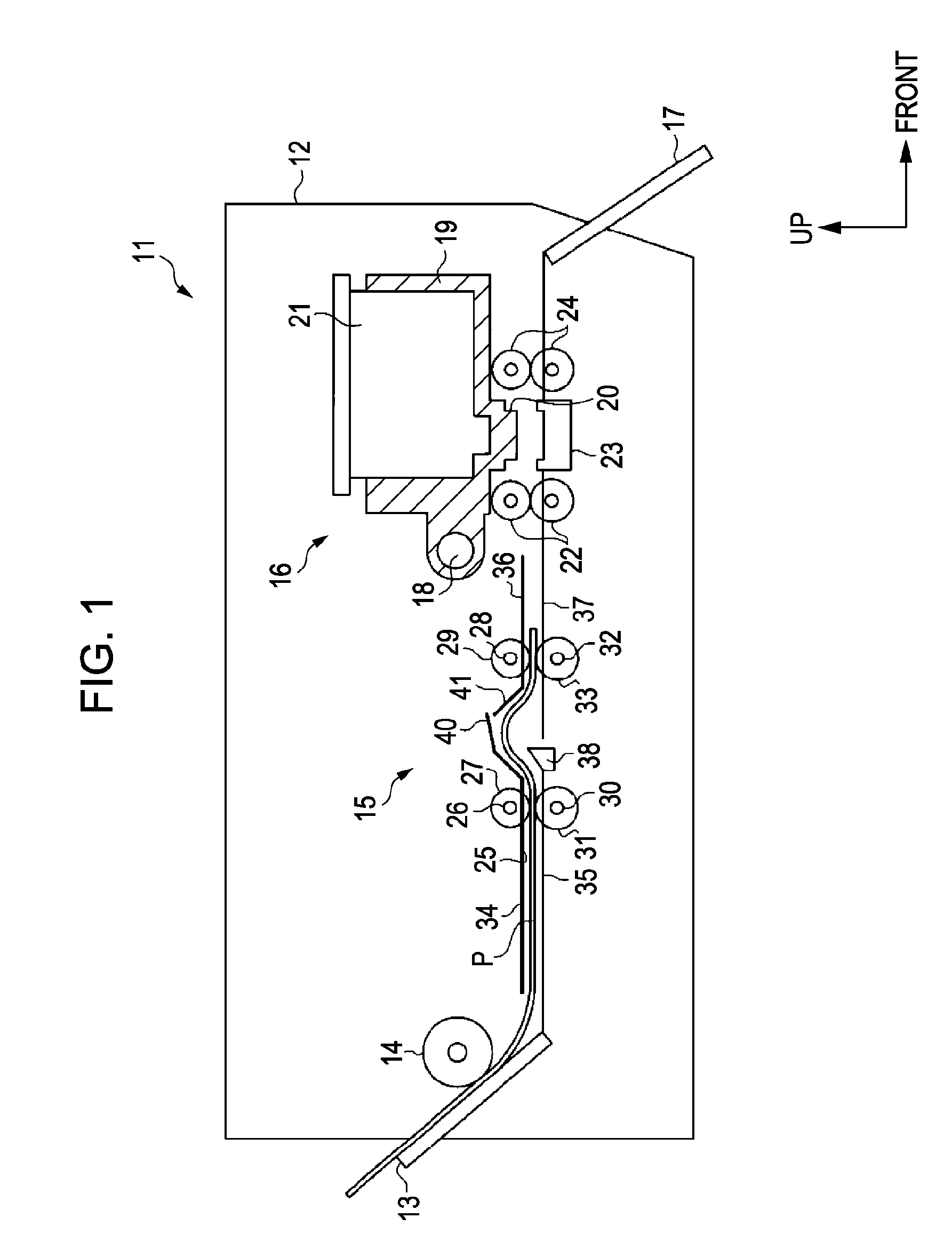 Skew correction device and recording apparatus