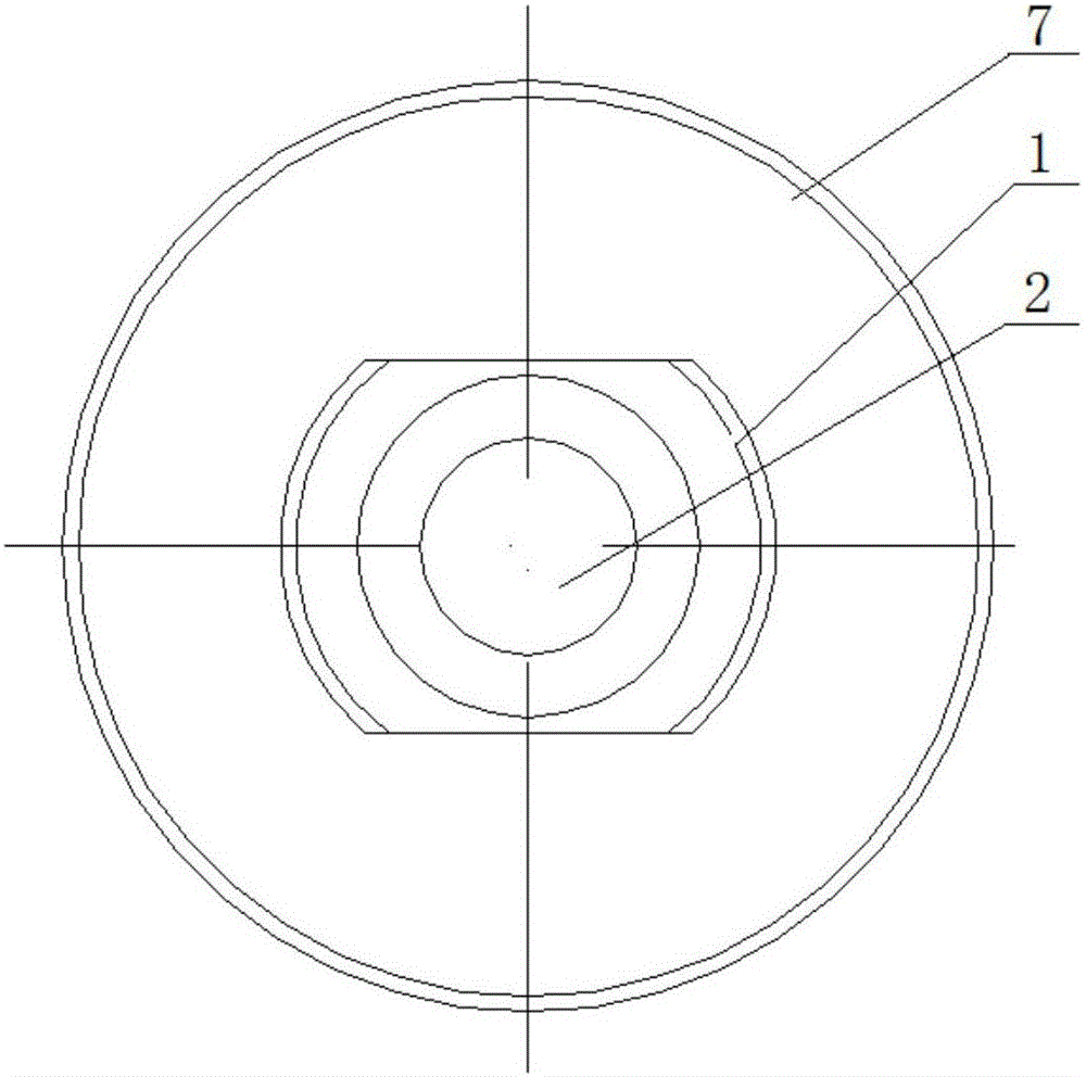 Electrode bar for removing burrs through electrolyzing