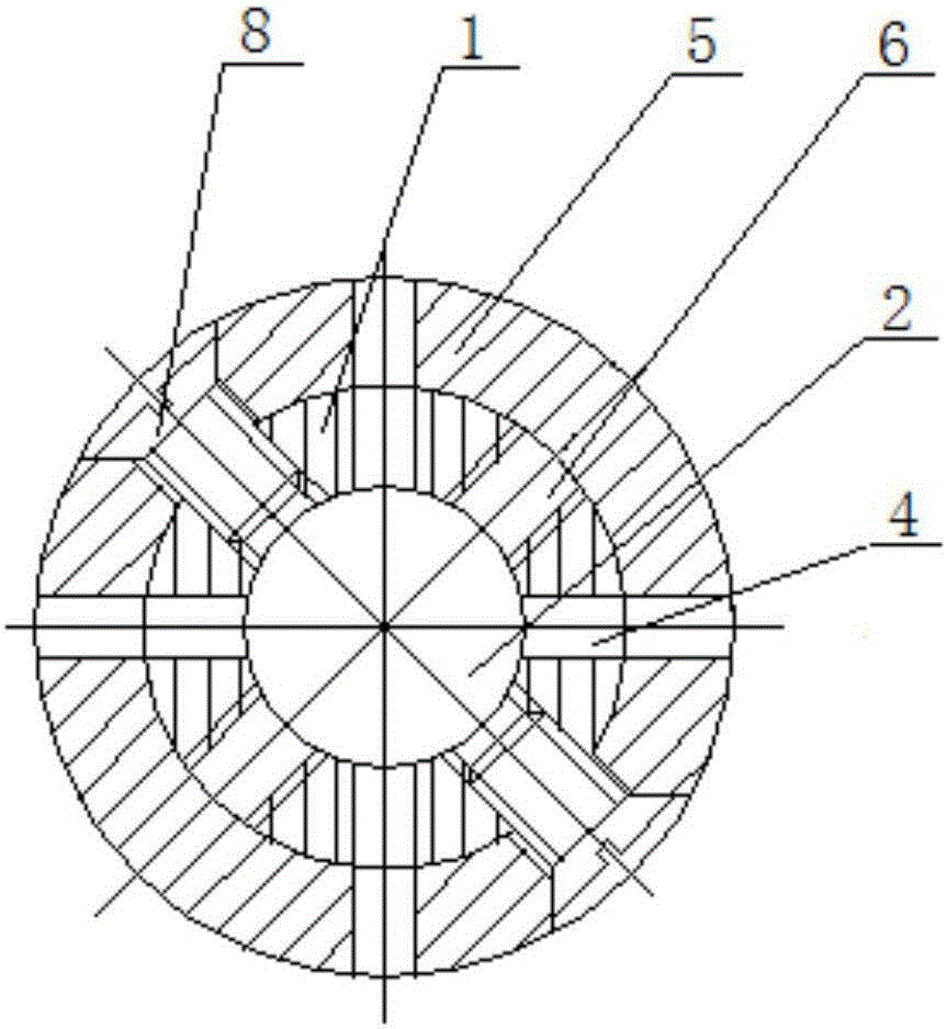 Electrode bar for removing burrs through electrolyzing