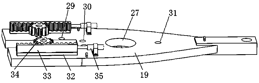 Fruit tree harvesting device