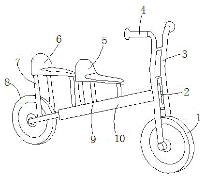 Bicycle made for two