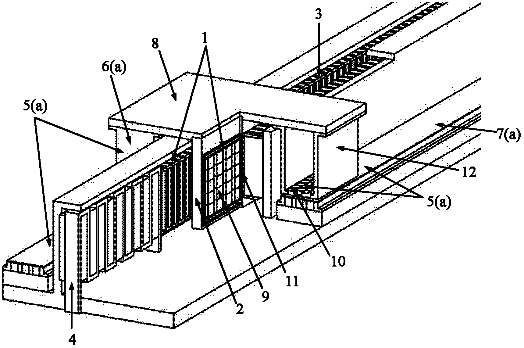 High-temperature superconductive magnetic suspension linear propulsion system with composite ontrack magnetizing function