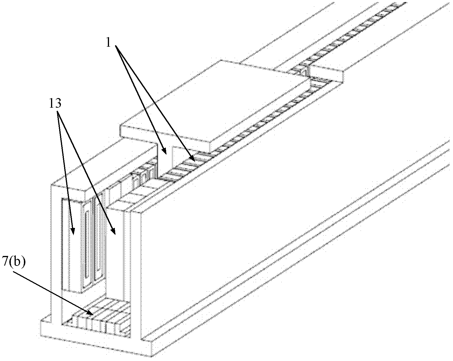 High-temperature superconductive magnetic suspension linear propulsion system with composite ontrack magnetizing function