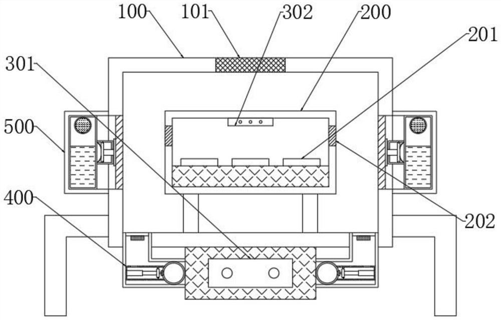 Bacterial culture and storage device applied to high-humidity environment