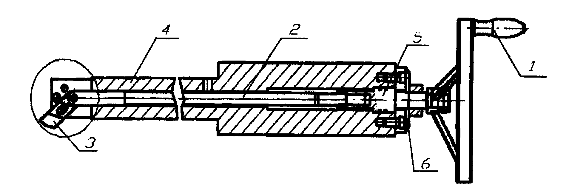 Telescopic double-edged deep-hole boring cutter