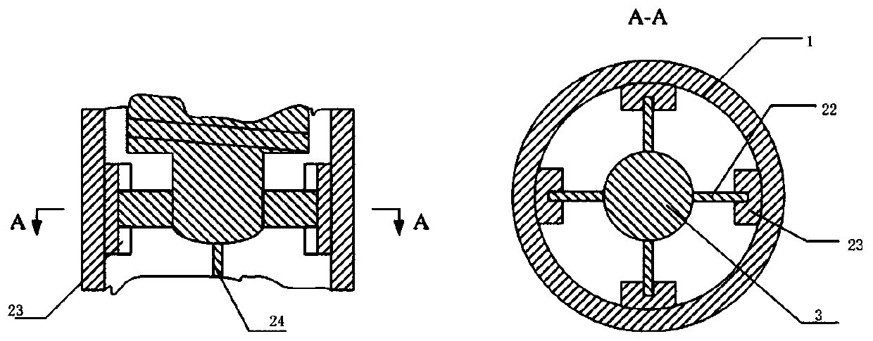 Solid and liquid mixed spring-based auxiliary driving device for folding wings