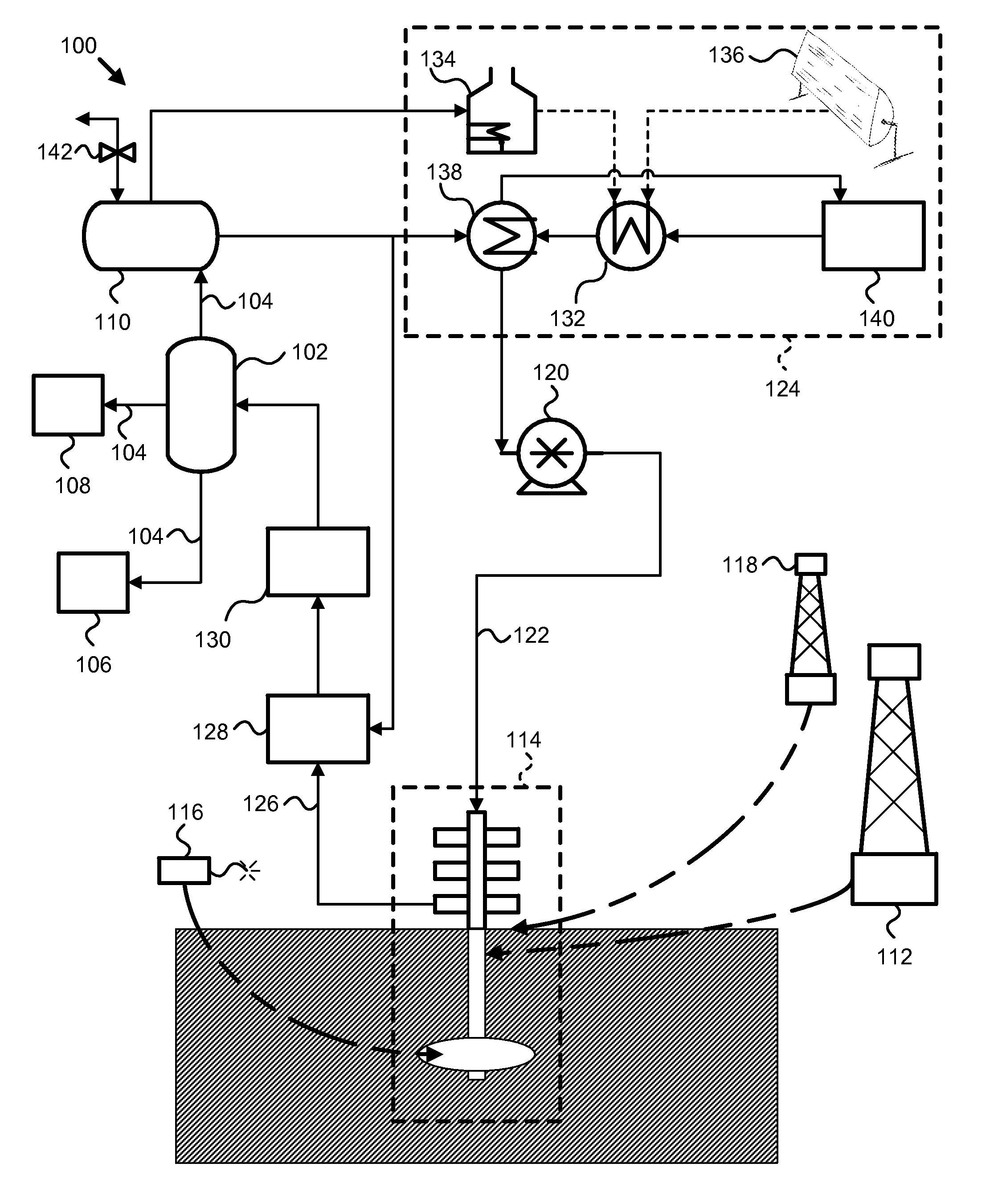 Apparatus, system, and method for in-situ extraction of oil from oil shale