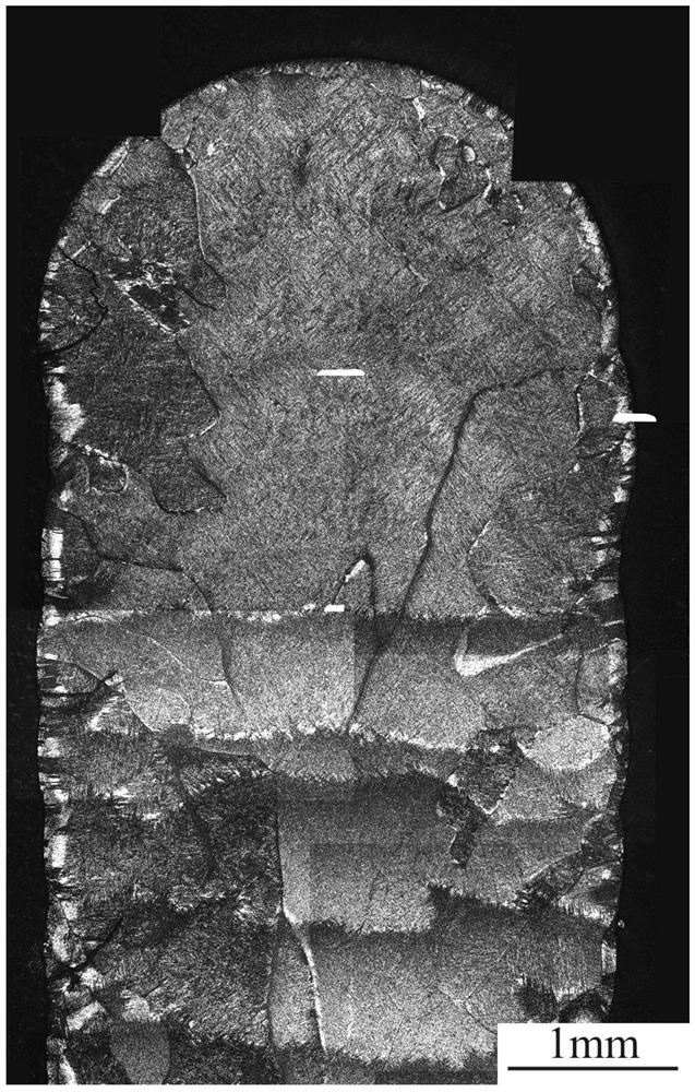 Microstructure refinement and equiaxed crystal transformation method for laser fuse additive manufacturing of titanium alloy components