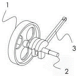 Industrial slotting machine locking device