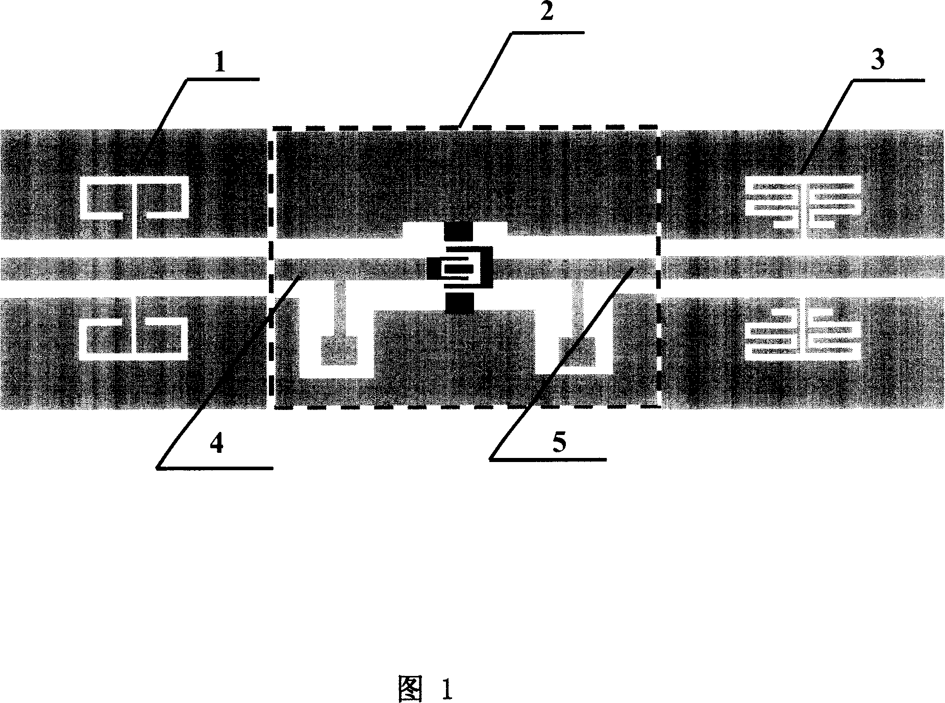 High power efficiency plane microwave oscillator with low phase noise