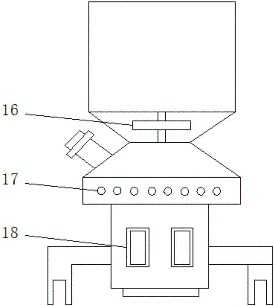 Tail heat absorption device of saturated steam boiler