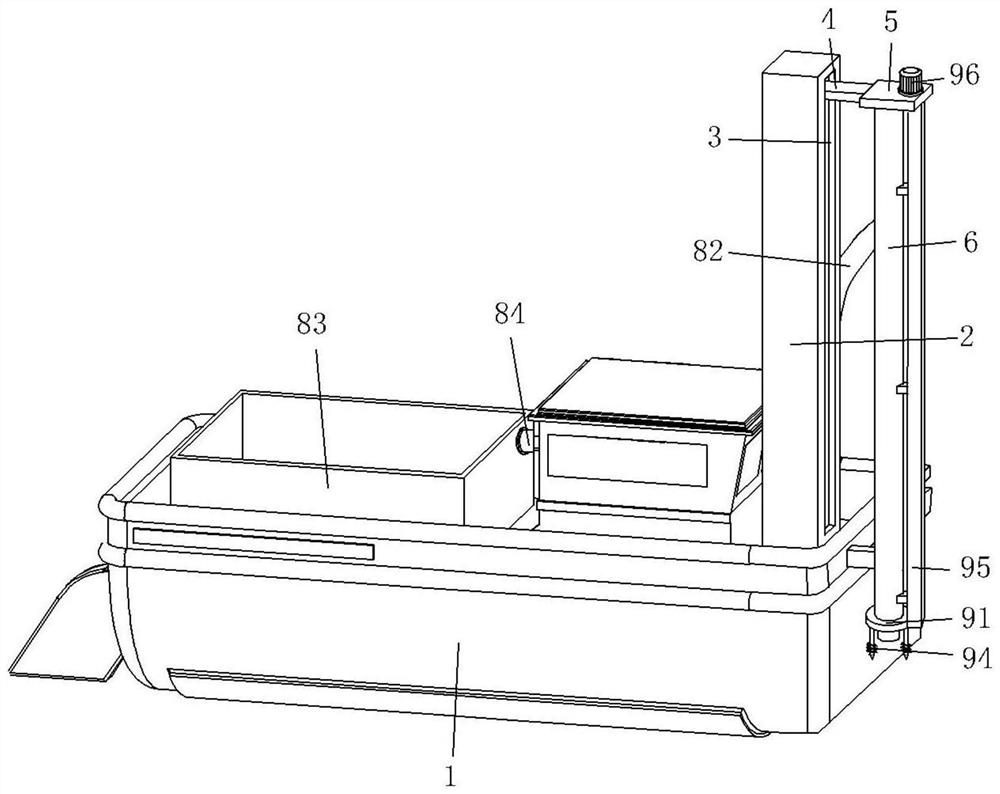 Convenient-to-operate dredging device for water conservancy project