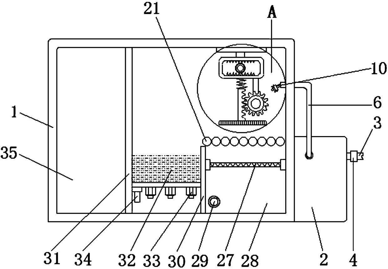 Washing, disinfecting and drying device for surgical instruments