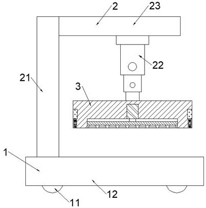 Shield door explosion-proof glass transport trolley