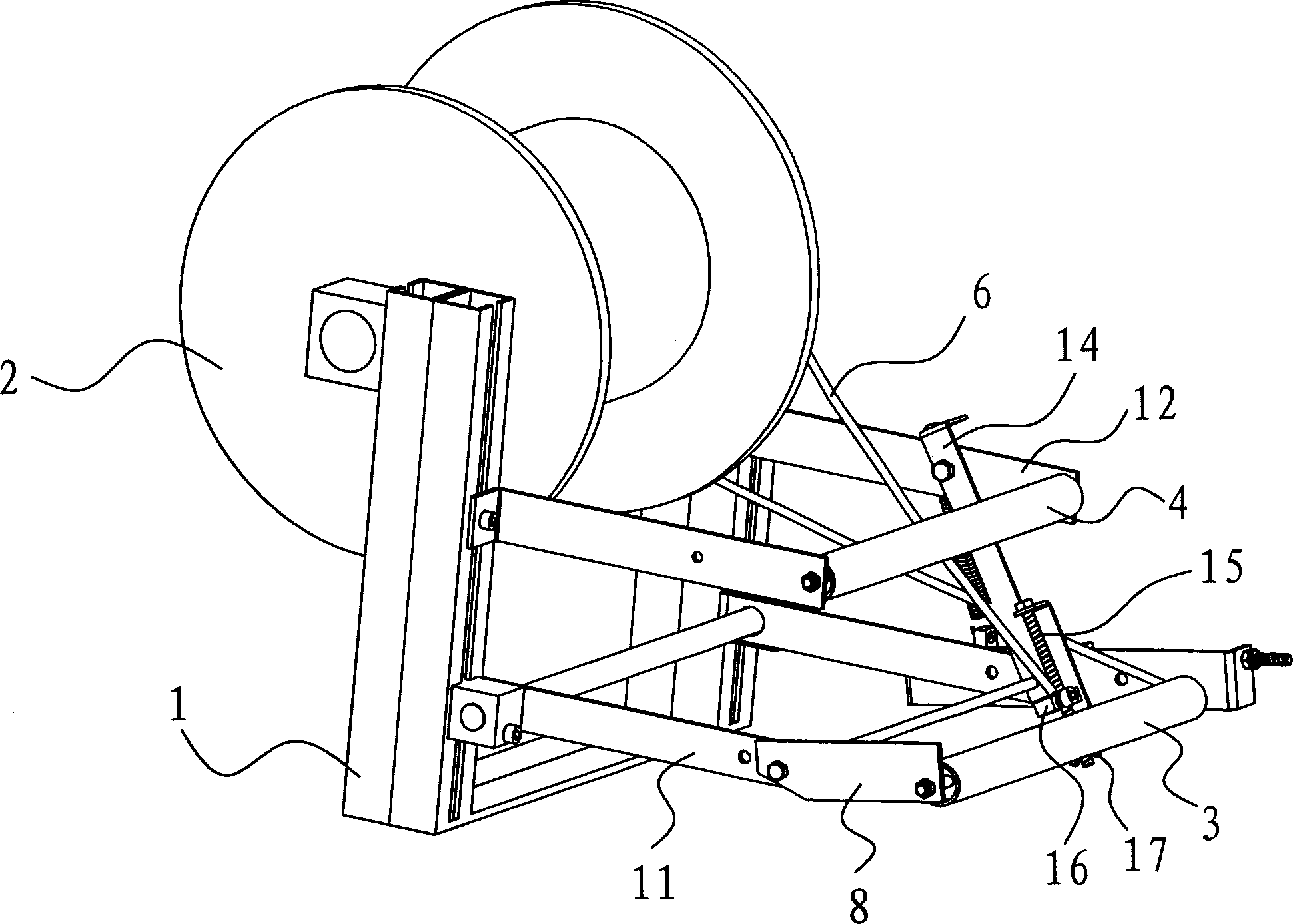 Tension control equipment