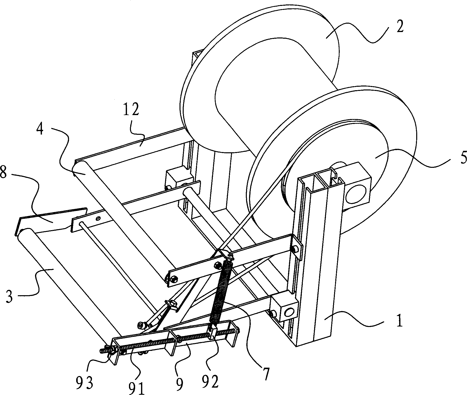 Tension control equipment