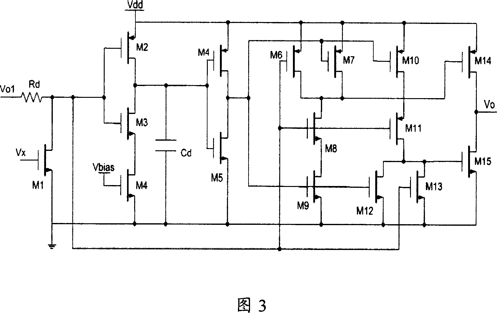 A power MOSFET driving circuit