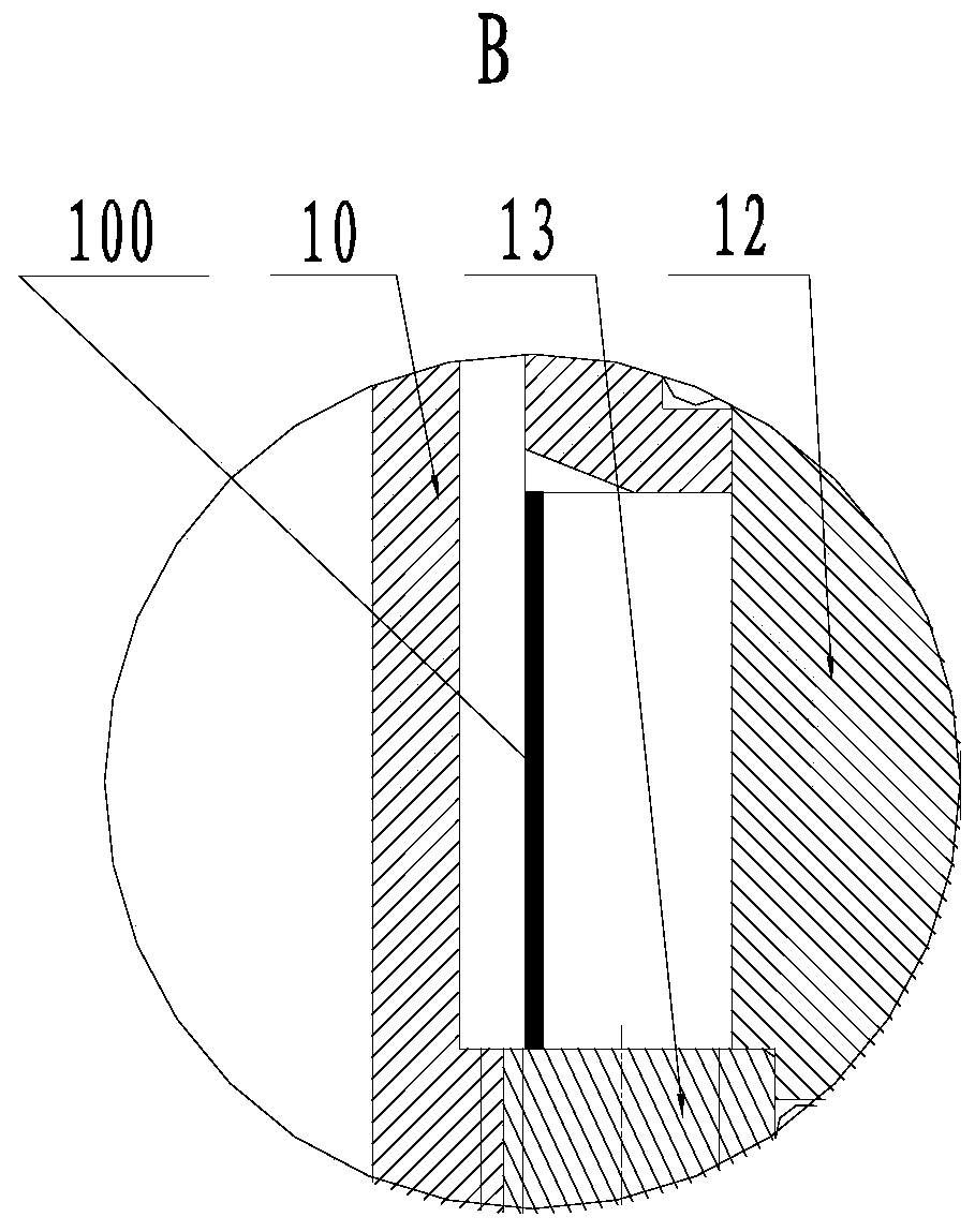 Compression distance measurable packer